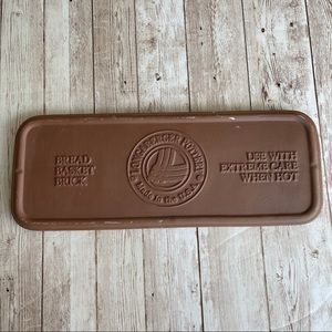 PREOWNED LONGABERGER POTTERY BRICK BREAD WARMING STONE